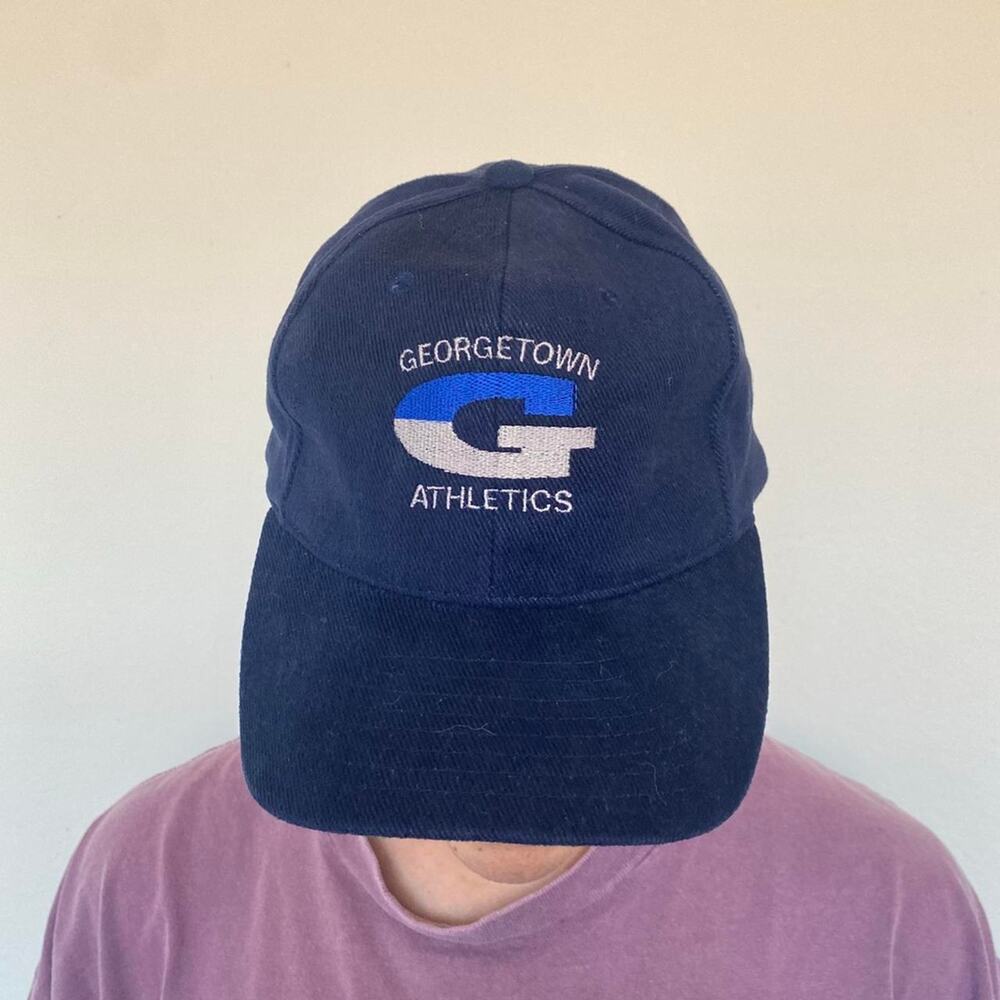 Y2k georgetown university athletics baseball hat
